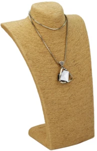 Expositor busto para collares ,colgantes beige - Foto 1 di 3