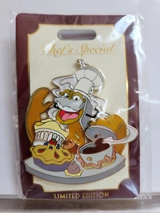 Disney WDI LE 300 Pin Chefs Special Chef Bouche BATB Beauty and The Beast - Picture 1 of 2