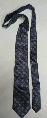 DONALD J TRUMP President Signature Collection Silk Men's Neck Tie Geometric  Foto 1 de 4