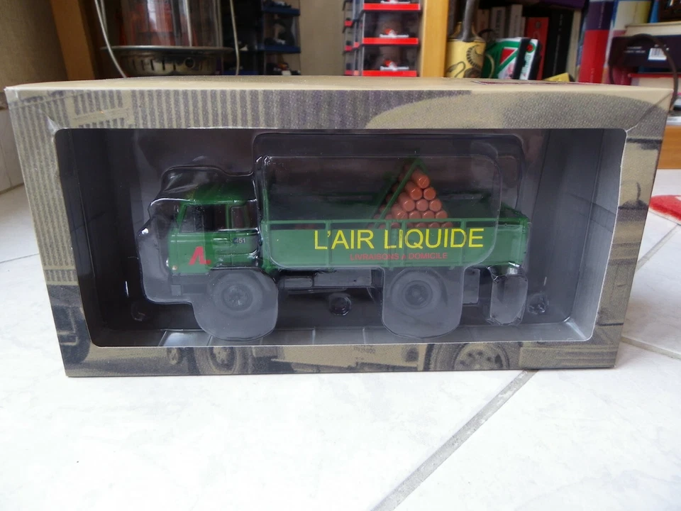 Unic Mz37 Ca Belfort Air Liquide 1964 N°21 Camion D'Altro Tempo 1/43 Ixo - Immagine 1 di 1