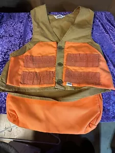 Duxbak Mens Medium Hunting, Shooting Vest —Shell Pockets In Front - Picture 1 of 10