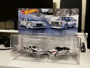 Hot Wheels Premium Car Culture Set (84 Audi Sport Quattro y Lancia Rally 037) - Imagen 1 de 5