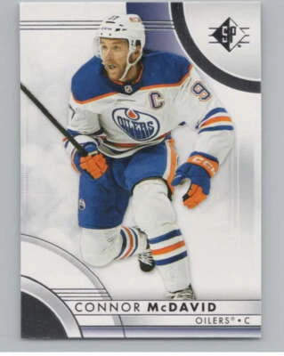 2023-24 SP Authentic #1 Connor McDavid  Edmonton Oilers V99833 - Image 1 of 3