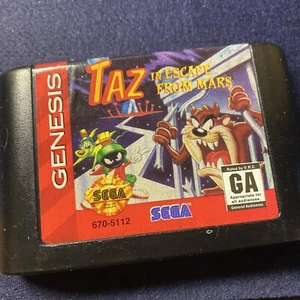 Taz in Escape From Mars (Sega Genesis, 1994) nur Cartridge - Bild 1 von 3