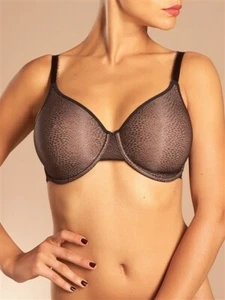NEW Chantelle Galuchat 34DDD Seamless Unlined Underwire Bra 2271 Black #41190 - Picture 1 of 5