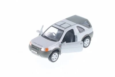 Land Rover Freelander, Silver - Welly 49761D - 5" Long Diecast Model Toy Car - Image 1 of 4