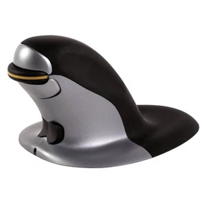 Ratón vertical ambidiestro medio inalámbrico Fellowes Penguin (9894701) - Imagen 1 de 7