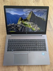HP ZBook 15u G6 Core i7 8565U 1.99GHz 16GB RAM 512GB Radeon Pro WX3200 15.6" 002 - Picture 1 of 11