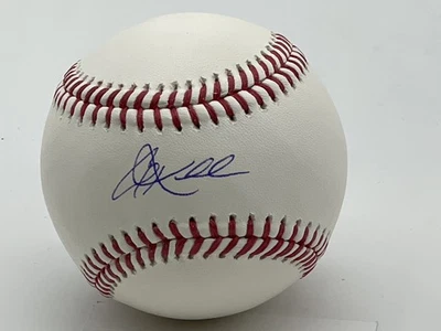 Béisbol Corey Kluber Autografiado Rawlings OML - Beckett con Holograma Foto 1 de 4