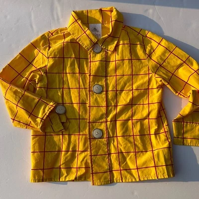 Disfraz de camisa roja amarilla amaderada Toy Story de los parques de Disney talla 4 Foto 1 de 3