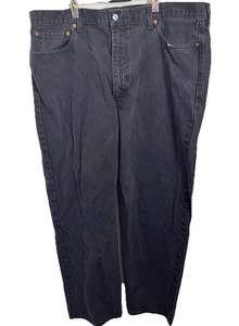 Levi’s Vintage Jeans Herren 550 Schwarz Relaxed Taper Leg W42 Inch /L30 Inch - Bild 1 von 5