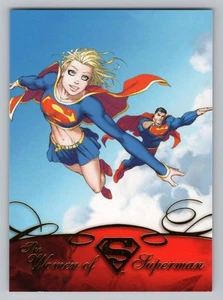 DC Superman: The Legend. The Women of the Superman #WOS-04 Supergirl. Cryptozoic - Picture 1 of 2