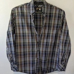 Dukes Plaid Button Down Long Sleeve Men's XL - Bild 1 von 11