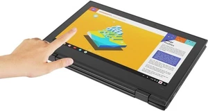 11.6" 2-in-1 TouchScreen Lenovo Chromebook Laptop/Tablet: 4GB RAM 32GB Storage! - Picture 1 of 19