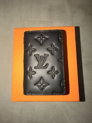 Black Pocket Organizer Black Monogram Wallet Foldable - Image 1 of 4