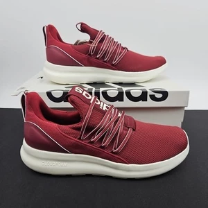 Adidas Lite Racer Adapt 7.0 Running Shoe Men's Size 13 Burgundy/Shadow Red/White - Imagen 1 de 6