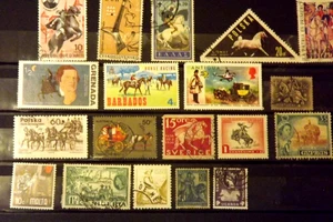 Thematic Stamps - Horses Collection - VGC - Picture 1 of 1