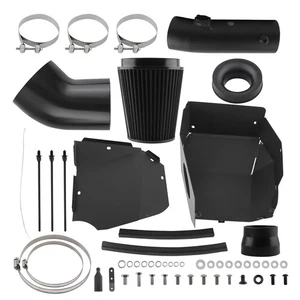 Cold Air Intake Heat Shield Filter Kit for Ford F-250 F-350 Super Duty 2011-2016 - Picture 1 of 12