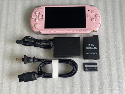 Excellent  Sony PSP-3000 PSP 3000 Console Pink Region Free - Image 1 of 4