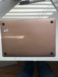 Original Apple Macbook Air 13” 2020 A2179 Base Placa Inferior Cubierta DORADA 1922A - Imagen 1 de 2