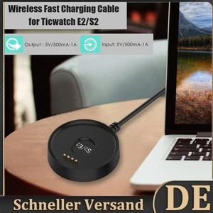 100 cm USB Smart Watch Schnellladegerät Cradle Ladedockkabel für Ticwatch E2/S2 - Photo 1 sur 8
