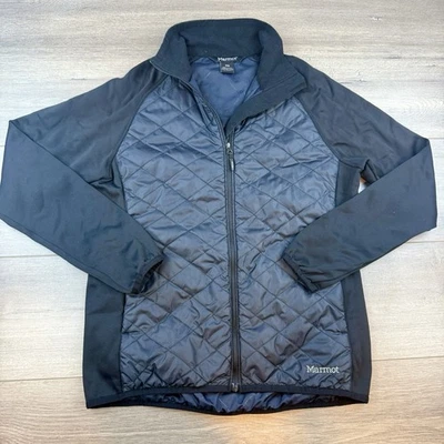 Chaqueta Marmot Acolchada Performance Tech Cremallera Completa Activa Mujer S Mediana Negra Foto 1 de 4