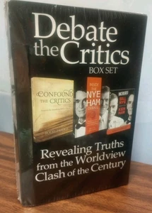 Debatte die Kritiker Box Set versiegelt 2 Bücher 1 DVD Bill Nye Ken Ham Religion - Bild 1 von 9