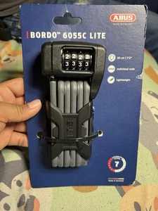 Abus BORDO Lite 6055C/60cm/1’12” Folding Lock - Combination - Picture 1 of 9