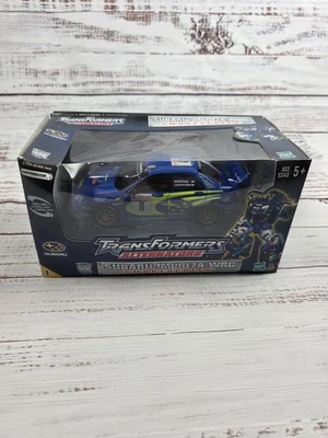 2003 Hasbro Transformers ALTERNATORS #1 SMOKESCREEN WRC Subaru Impreza  - Image 1 of 4