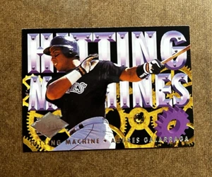 1994 Fleer Ultra - Hitting Machines - Andres Galarraga #4 - Colorado Rockies - Picture 1 of 2
