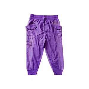 Vintage Y2K Illig Rave Hose Gr. XL Lavendel Lila. RAR - Bild 1 von 8