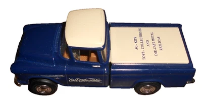 Camioneta Ford F150 1/16 ERTL 1995 azul camioneta de juguete agrícola de metal fundido coleccionable Foto 1 de 4