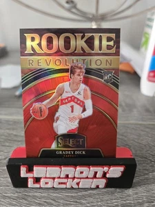 2023-24 Panini Select - Red Rookie Revolution (RC) #22 Gradey Dick - Raptors - Picture 1 of 2