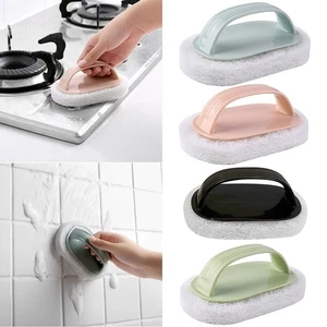 New Practical Handle Sponge Brush 1 Piece Cleaner Cleaning For Bathroom - Bild 1 von 13