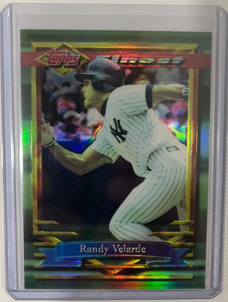 1994 Finest Refractor Randy Velarde #41 - Image 1 of 2