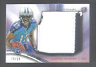 2013 TOPPS PLATINUM JUMBO PATCH JUSTIN HUNTER ROOKIE 39/59 TENNESSEE TITANS