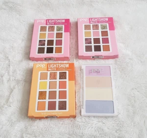 Pop Beauty LIGHTSHOW PALETTE Pretty Punk Fire Fit Supernova Eyeshadow Makeup Lot - Picture 1 of 5