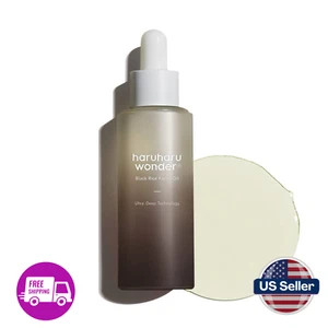 HARUHARU wonder Black Rice Facial Oil 1.01 fl oz (30ml), Moisturing & Soothing - Picture 1 of 9