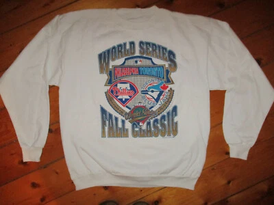 Sudadera vintage 1992 1993 Toronto Blue Jays MLB World Series Champions XL Foto 1 de 4