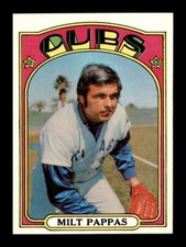 1972 Topps Milt Pappas #208 Chicago Cubs NM
