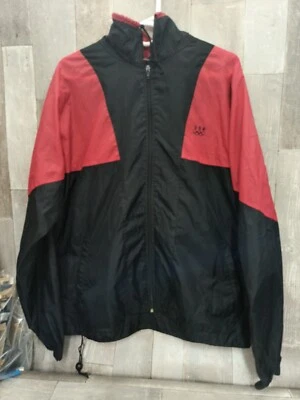 Vintage JCPenny USA Olympics Windbreaker Jacket 90s Retro Black & Red Medium  - Изображение 1 из 4