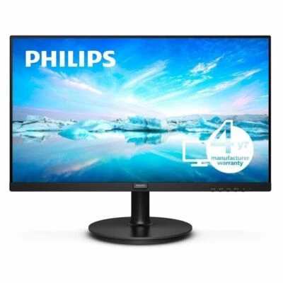Philips 271V8LBS 27" LED FHD Monitor 1920 x 1080 16:9 HDI- VGA VESA Black - Image 1 of 4