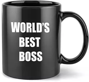 Boss Gifts For Men Women office World's Best Boss Coffee Mug Unique Bosses - Picture 1 of 11