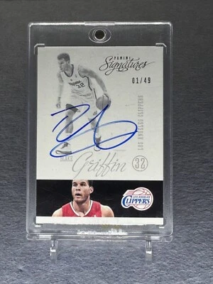 2012-13 Panini Signatures Blake Griffin #D SP #D  /49 AUTO G503&3082 - Image 1 of 2