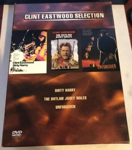 Clint Eastwood Selection DVD Box Set: Dirty Harry/ Outlaw Josey Wales/Unforgiven - Picture 1 of 3