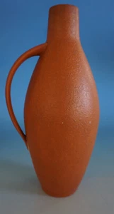 Keramik Vase Blumenvase West Germany 611 orange 70er Jahre  (F023-160) - Bild 1 von 6