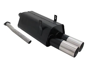 NOVUS Sportauspuff Endschalldämpfer 2x90mm RL passend für BMW 3er E36 320i 323i - Bild 1 von 1