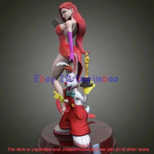 Jessica Rabbit 1/8 Figure 3D Print Model Kit Unpainted Unassembled H23cm GK - Picture 1 of 3
