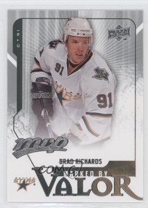 2008-09 Upper Deck MVP Marked by Valor Brad Richards #MV9