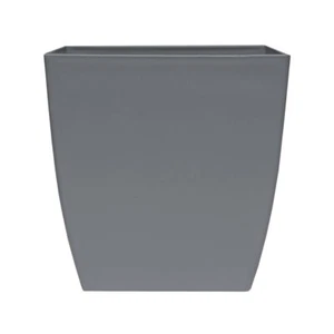 The HC Companies 10 Inch Aria Square Self Watering Planter Warm Gray - Picture 1 of 6